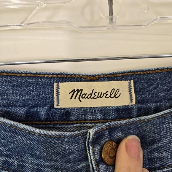 NWT Madewell The Slouchy Boyjean on Rosewell Wash 32 Petite - Picture 5 of 9